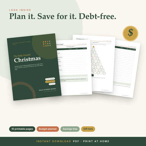 The Fully Funded Christmas: Savings Tracker & Holiday Budget Planner